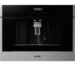 GORENJE  CMA9200UX Built-in Bean to Cup Hot Drinks Machine - Black & Stainless Steel